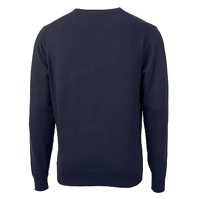 Cutter & Buck Lakemont Tri-Blend Mens V-Neck Pullover Sweater