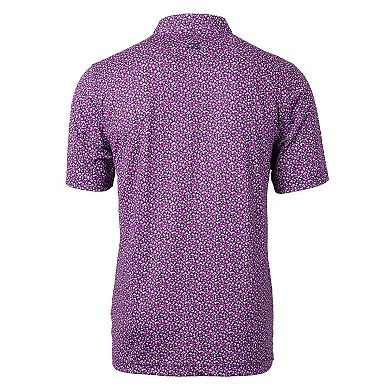 Cutter & Buck Pike Magnolia Print Stretch Men's Polo