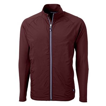 Cutter & Buck Adapt Eco Knit Hybrid Recycled Mens Full Zip Jacket