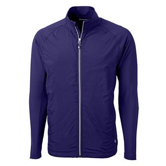 Cutter & Buck Adapt Eco Knit Hybrid Recycled Mens Full Zip Jacket