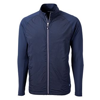 Cutter & Buck Adapt Eco Knit Hybrid Recycled Mens Full Zip Jacket