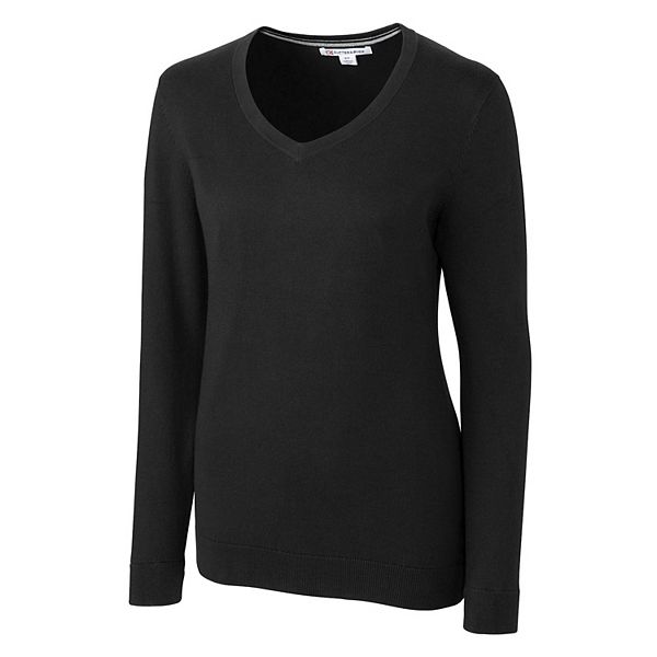 Cutter & Buck Lakemont Tri-Blend Womens V-Neck Pullover Sweater