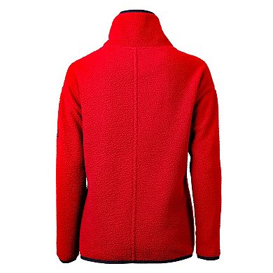 Cutter & Buck Cascade Eco Sherpa Womens Fleece Pullover Jacket
