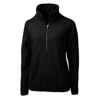 Cutter & Buck Cascade Eco Sherpa Womens Fleece Pullover Jacket