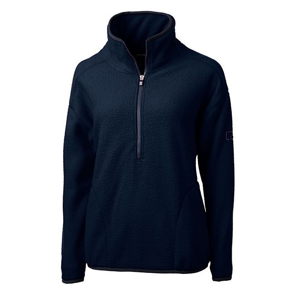 Cutter & Buck Cascade Eco Sherpa Womens Fleece Pullover Jacket