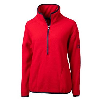 Cutter & Buck Cascade Eco Sherpa Womens Fleece Pullover Jacket