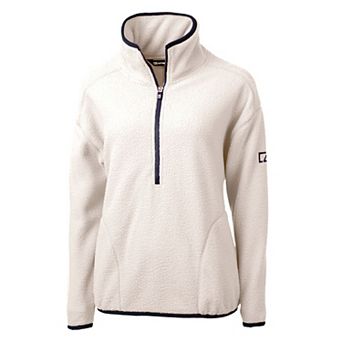 Cutter & Buck Cascade Eco Sherpa Womens Fleece Pullover Jacket