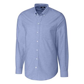 Cutter & Buck Stretch Oxford Mens Long Sleeve Dress Shirt