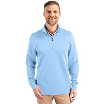 Cutter & Buck Traverse Stretch Quarter Zip Mens Pullover