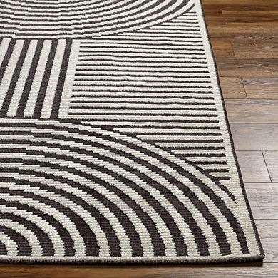 Carter Lake Modern Washable Area Rug