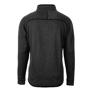 Cutter & Buck Mainsail Sweater-Knit Mens Half Zip Pullover Jacket
