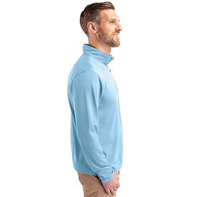 Cutter & Buck Virtue Eco Pique Recycled Quarter Zip Mens Pullover