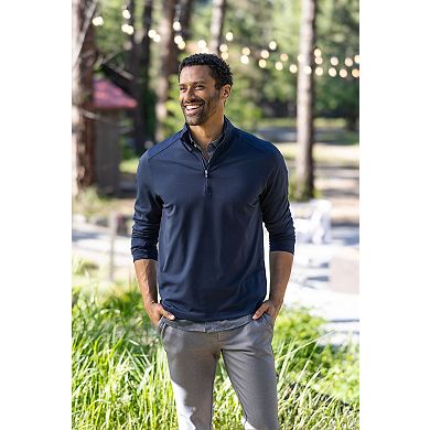 Cutter & Buck Virtue Eco Pique Recycled Quarter Zip Mens Pullover