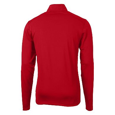 Cutter & Buck Virtue Eco Pique Recycled Quarter Zip Mens Pullover