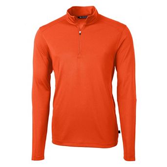 Cutter & Buck Virtue Eco Pique Recycled Quarter Zip Mens Pullover