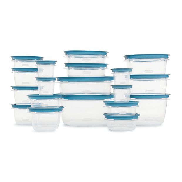 Rubbermaid Flex & Seal Food Storage Container Set with Easy Find Lids  42-Piece set