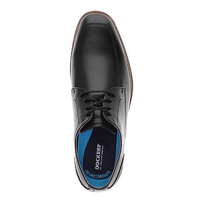 Dockers Men\'s Belson Black Leather Dress Shoes Supreme Comfort size 8.5 M Dockers Mens Belson Moc Toe Dress Oxford Lace Up Shoes  main image 4