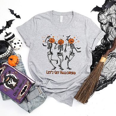 Let's Get Halloweird Short Sleeve Graphic Tee