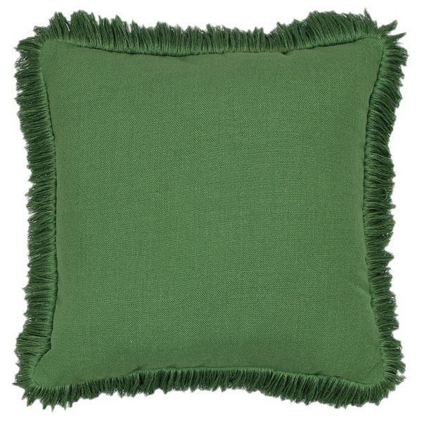 Sonoma Goods For Life® Solid Fringe Trim Outdoor Throw Pillow