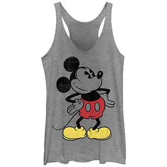 Juniors' Mickey Mouse Hands on the Hip Pose Graphic Tank Top