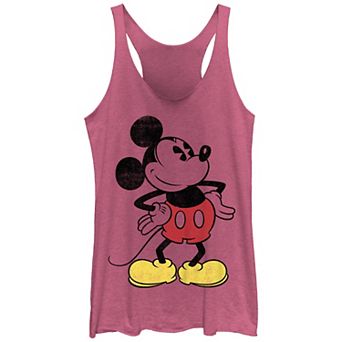 Juniors' Mickey Mouse Hands on the Hip Pose Graphic Tank Top