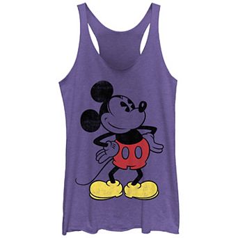 Juniors' Mickey Mouse Hands on the Hip Pose Graphic Tank Top