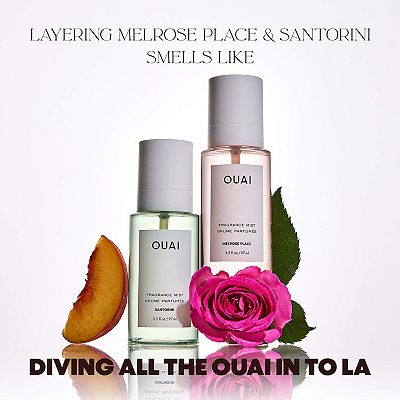 OUAI Melrose Place Hair and Body Mist with Rose + Champagne