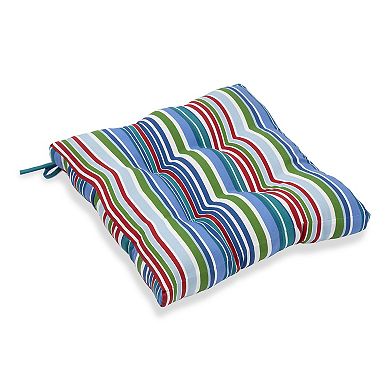Sonoma Goods For Life Striped Outdoor 18" x 18" Chair Pad