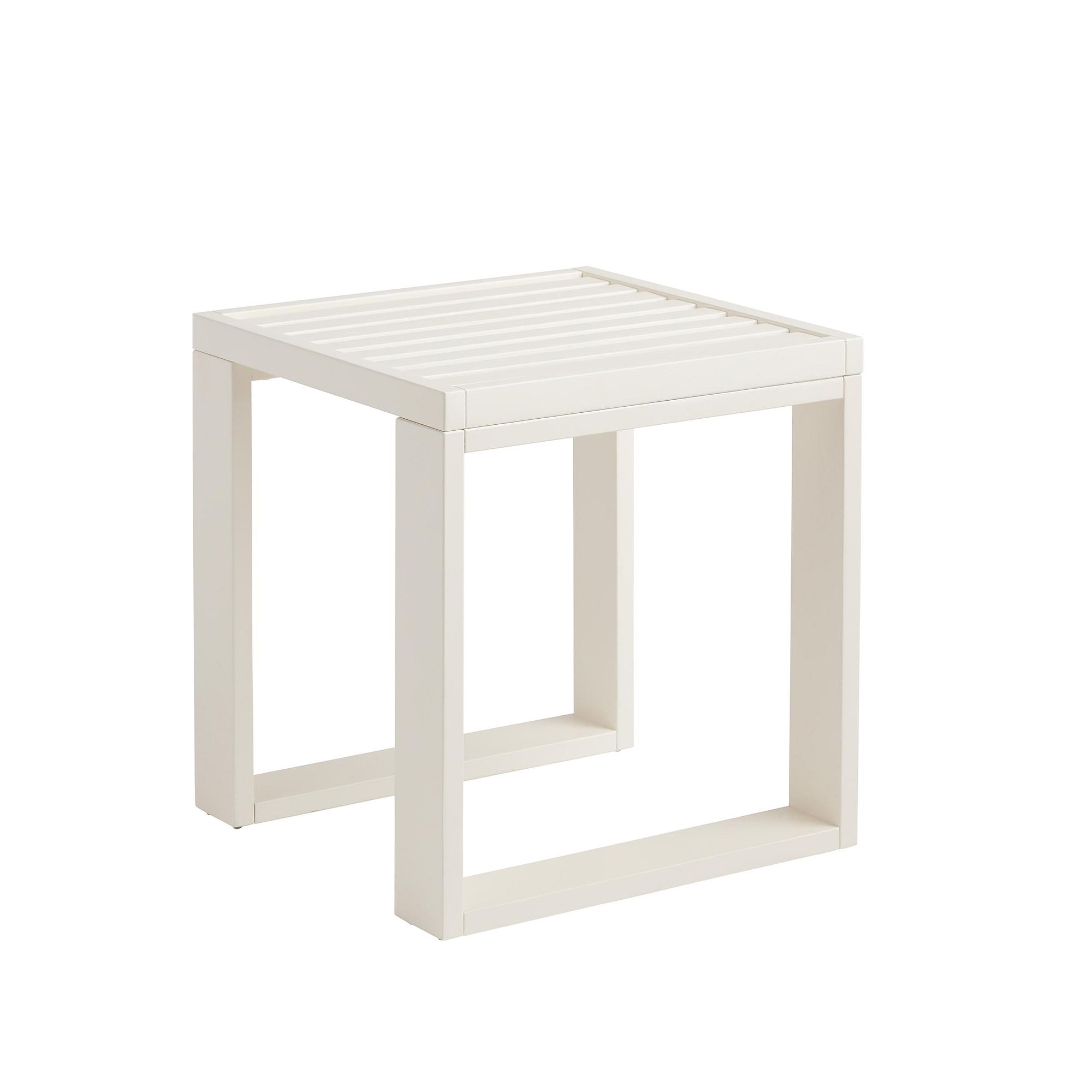 Linon Kessler Side Table, Antique White
