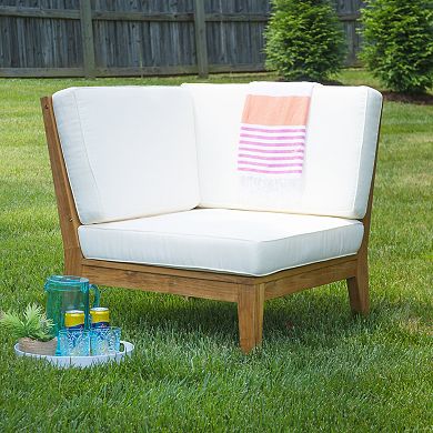 Linon Fontana Outdoor Corner Chair