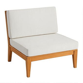 Linon Fontana Outdoor Armless Chair