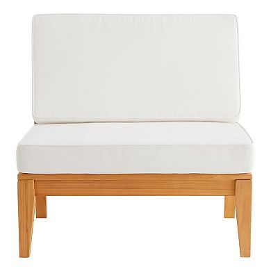 Linon Fontana Outdoor Armless Chair