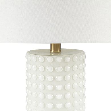 INK+IVY Grace Ivy Textured Dot Table Lamp