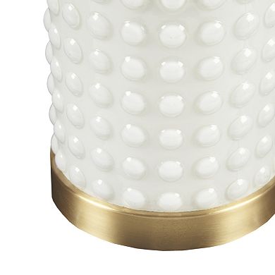 INK+IVY Grace Ivy Textured Dot Table Lamp