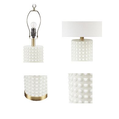 INK+IVY Grace Ivy Textured Dot Table Lamp