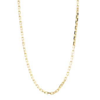Karat Rush 14k Gold French Cable Chain Necklace