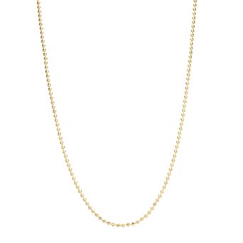 Karat Rush 14k Gold Moon Cut Chain Necklace