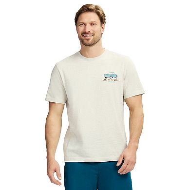 Men's IZOD Saltwater Natural Stretch Short Sleeve Graphic Tee