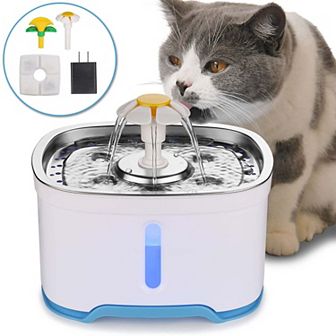 Pet Water Dispenser with LED Light