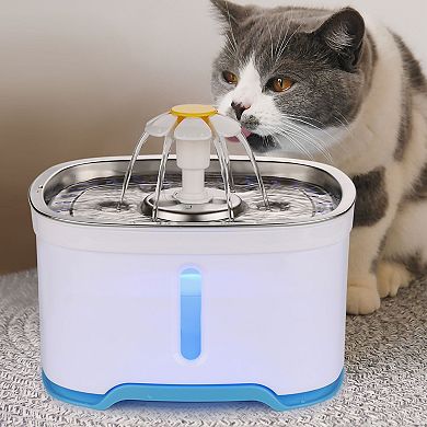 Pet Water Dispenser with LED Light