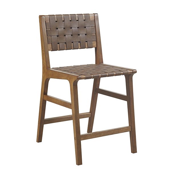 本革スツール～Woven leather stool～ Amazon.com: Nathan James Cohen Mid-Century Modern Leather Bar