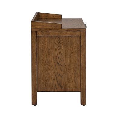 INK+IVY Sunset Cliff 1-Drawer Nightstand with Shelf