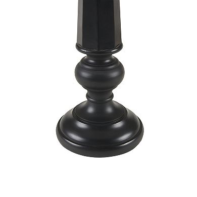 Martha Stewart Landsdown Black Table Lamp