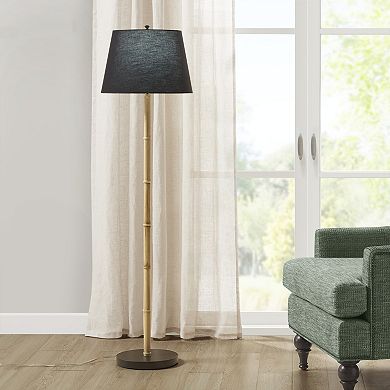 Martha Stewart Nassau Metal Bamboo-Shaped Floor Lamp
