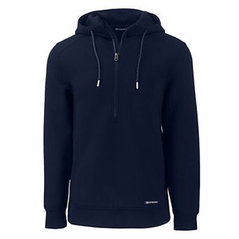 Cutter & Buck Roam Eco Half Zip Recycled Mens Pullover Hoodie