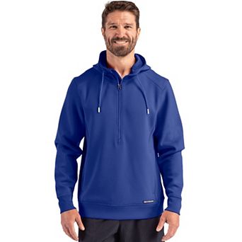 Cutter & Buck Roam Eco Half Zip Recycled Mens Pullover Hoodie