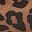Tan Leopard Suedette