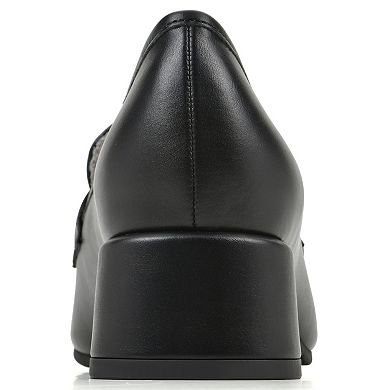 Women's Cliffs by White Mountain Quinbee Women's Heeled Loafers