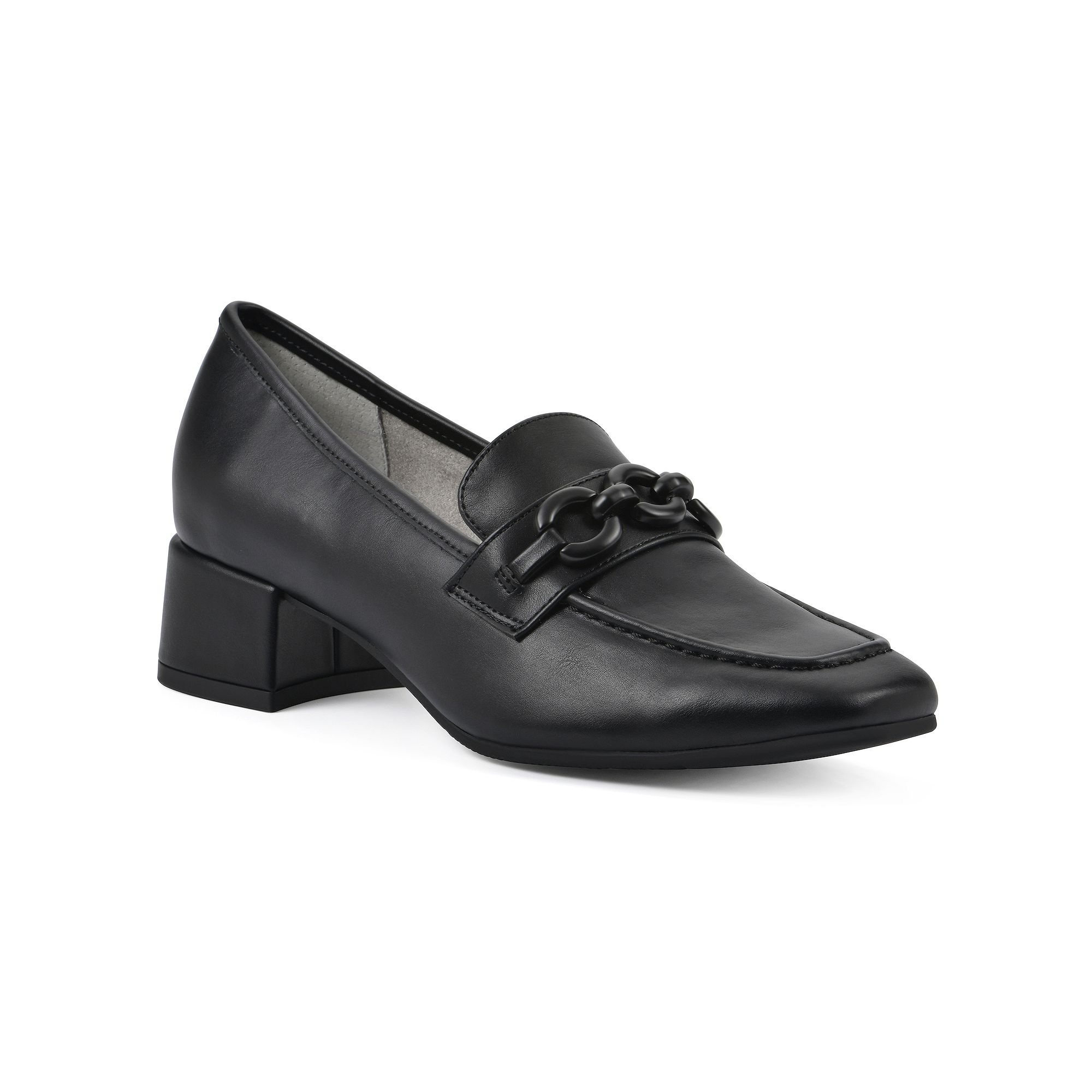 Womens Cliffs by White Mountain Quinbee Womens Heeled Loafers, Size: 9, B