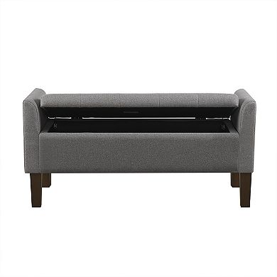 510 Design Blaire Flip-top Upholstered Storage Ottoman